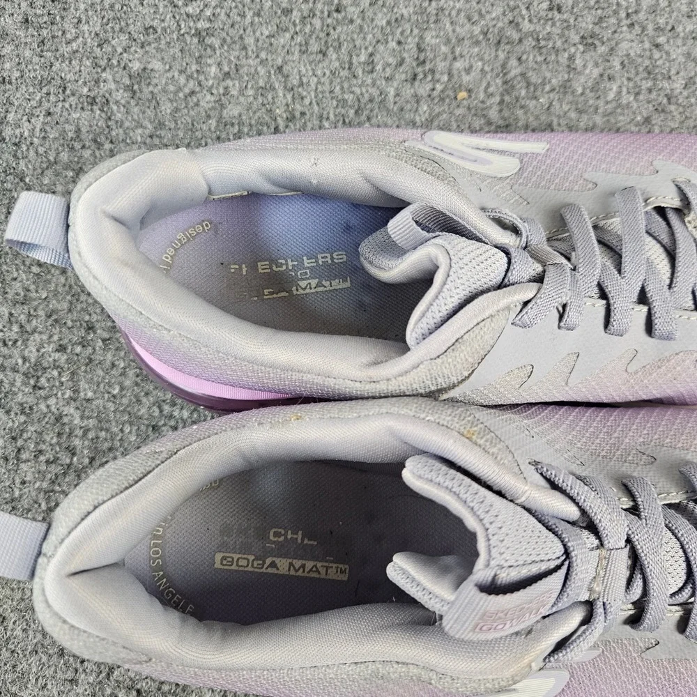 Skechers GoWalk Air 2.0 Dynamic Lavender‎ Grey Ombre Sneakers 124348 Womens 7